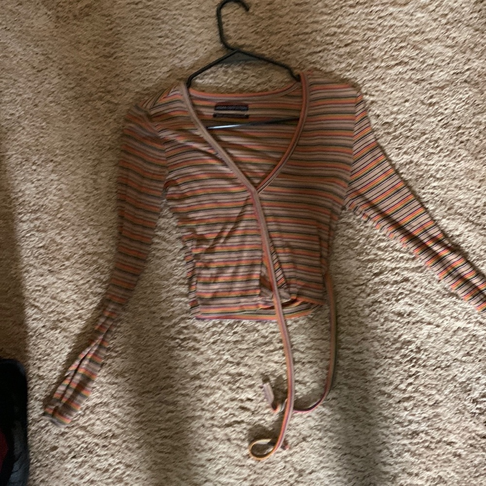 Urban outfitters wrap shirt